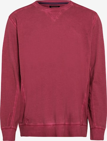 PIONEER Sweatshirt in Rot: predná strana