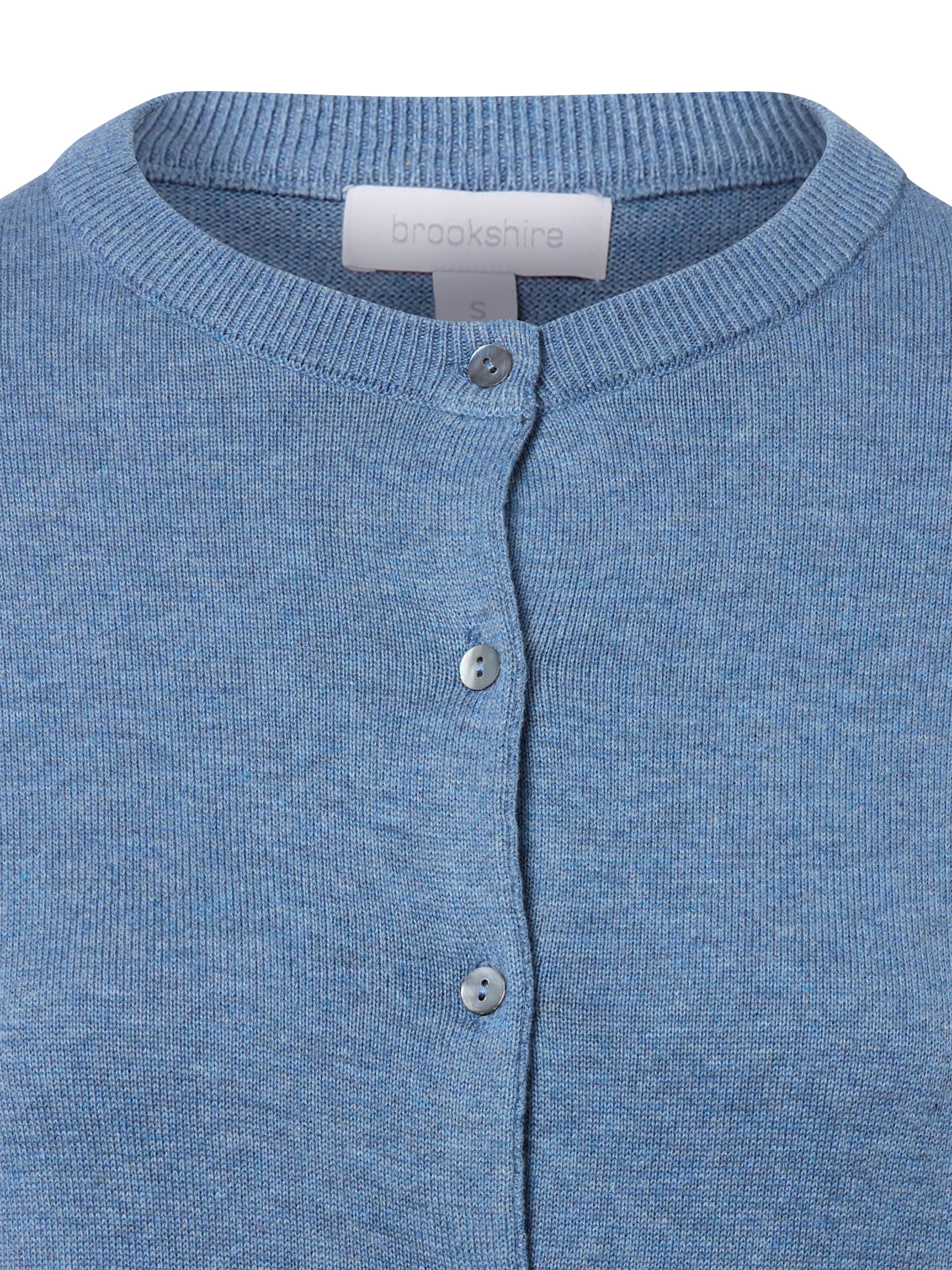 Brookshire Knit Cardigan in Blue