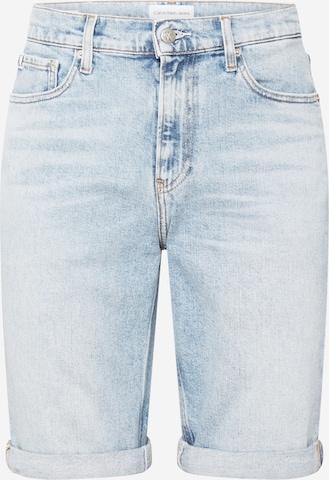 Calvin Klein Jeans Regular Jeans in Blauw: voorkant