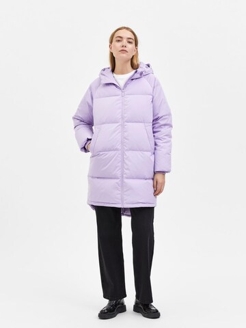 Manteau d’hiver 'Mina' SELECTED FEMME en violet