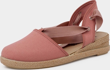 Pisamonas - Sandalias en rosa: frente