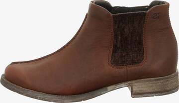 JOSEF SEIBEL Chelsea Boots 'Sienna 97' in Brown: front