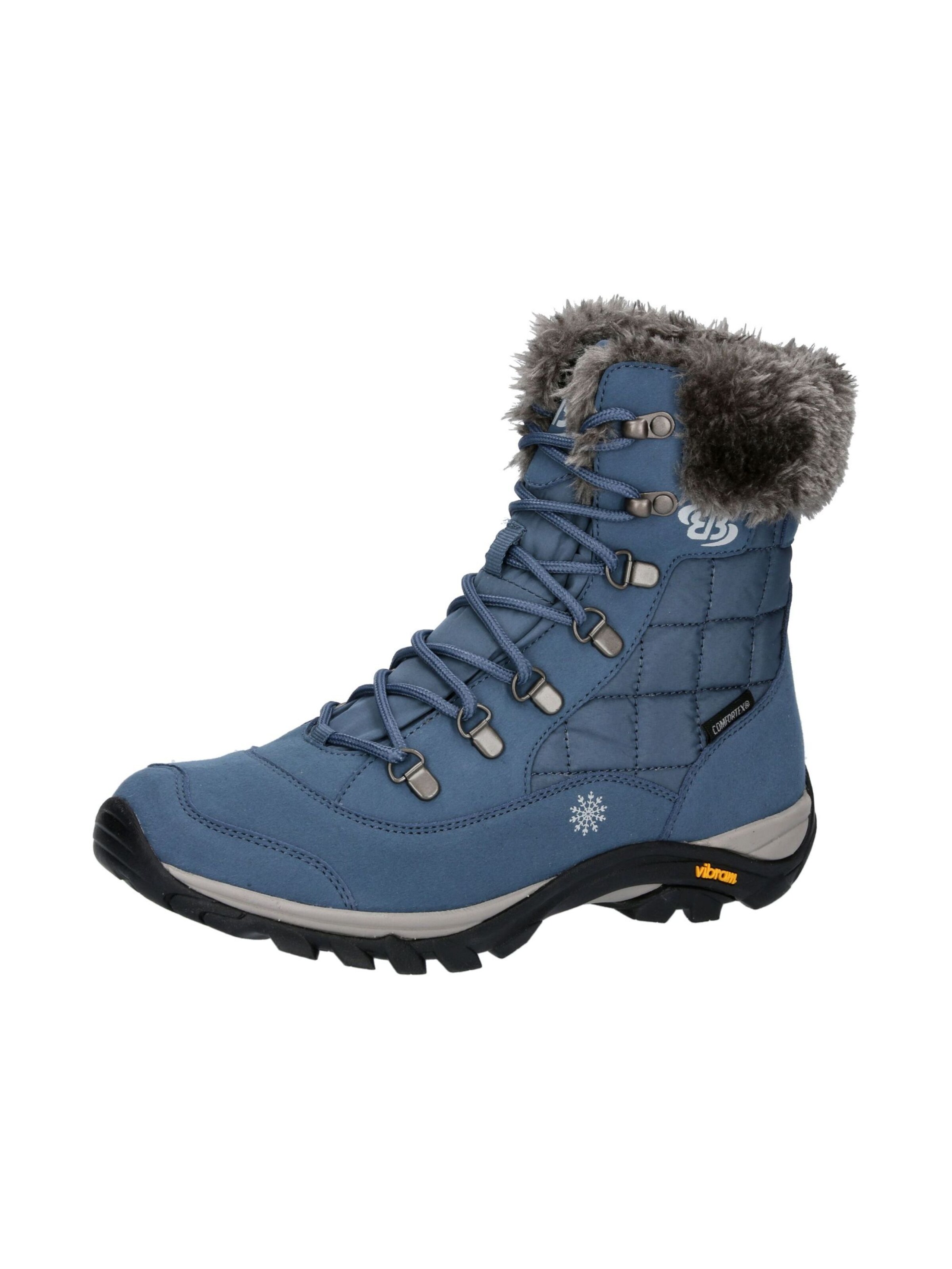 Brütting Boots 'Himalaya' in Blue: front