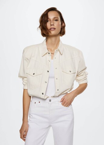 MANGO Szabványos Farmer - fehér