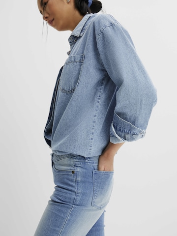 bonprix Slimfit Jeans in Blau