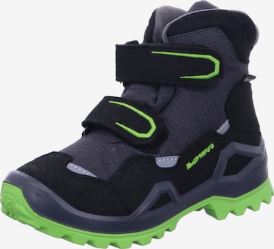 LOWA Boot 'Stiefel Jungen 641542 7230 Leder-Mix in schwarz' in 37 in Black, Item view