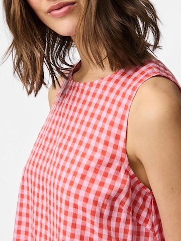 PIECES Dress 'PCLiliane' in Red