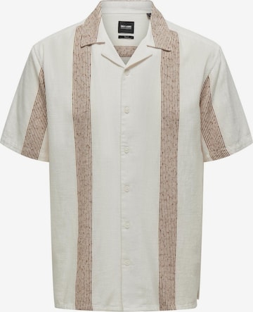 Only & Sons Regular fit Overhemd 'AVI' in Wit: voorkant