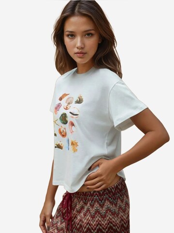 T-shirt Hiccup en blanc