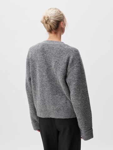 LeGer by Lena Gercke Knit cardigan 'Mona' in Grey