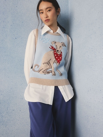 Pull-over 'Dog Joy' Cath Kidston en bleu