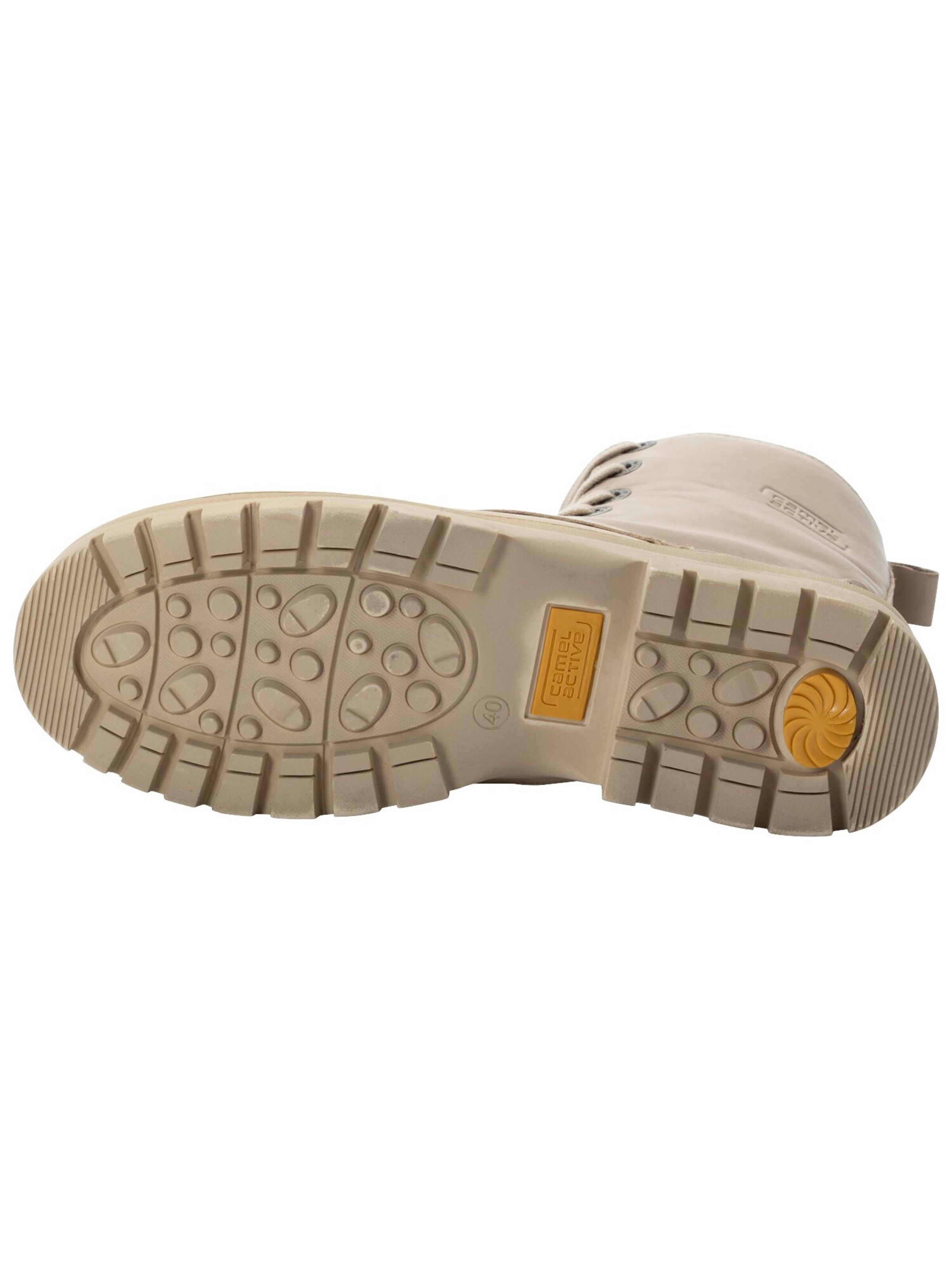 CAMEL ACTIVE Lace-Up Ankle Boots in Beige