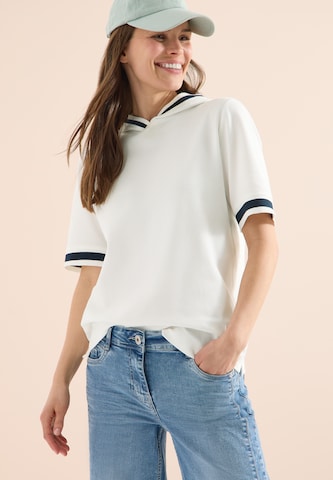 CECIL Sweatshirt in Weiß: Vorderseite