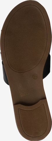 Super Mode Sandal 'Flache Sandalen zum Hineinschlüpfen' in Black