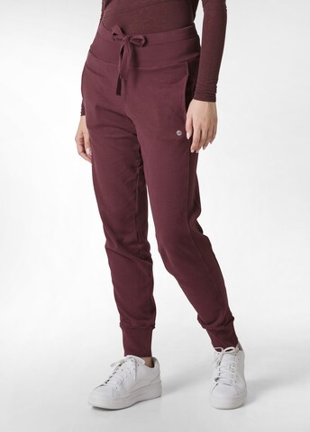 Tapered Pantaloni di DEHA in rosso: frontale
