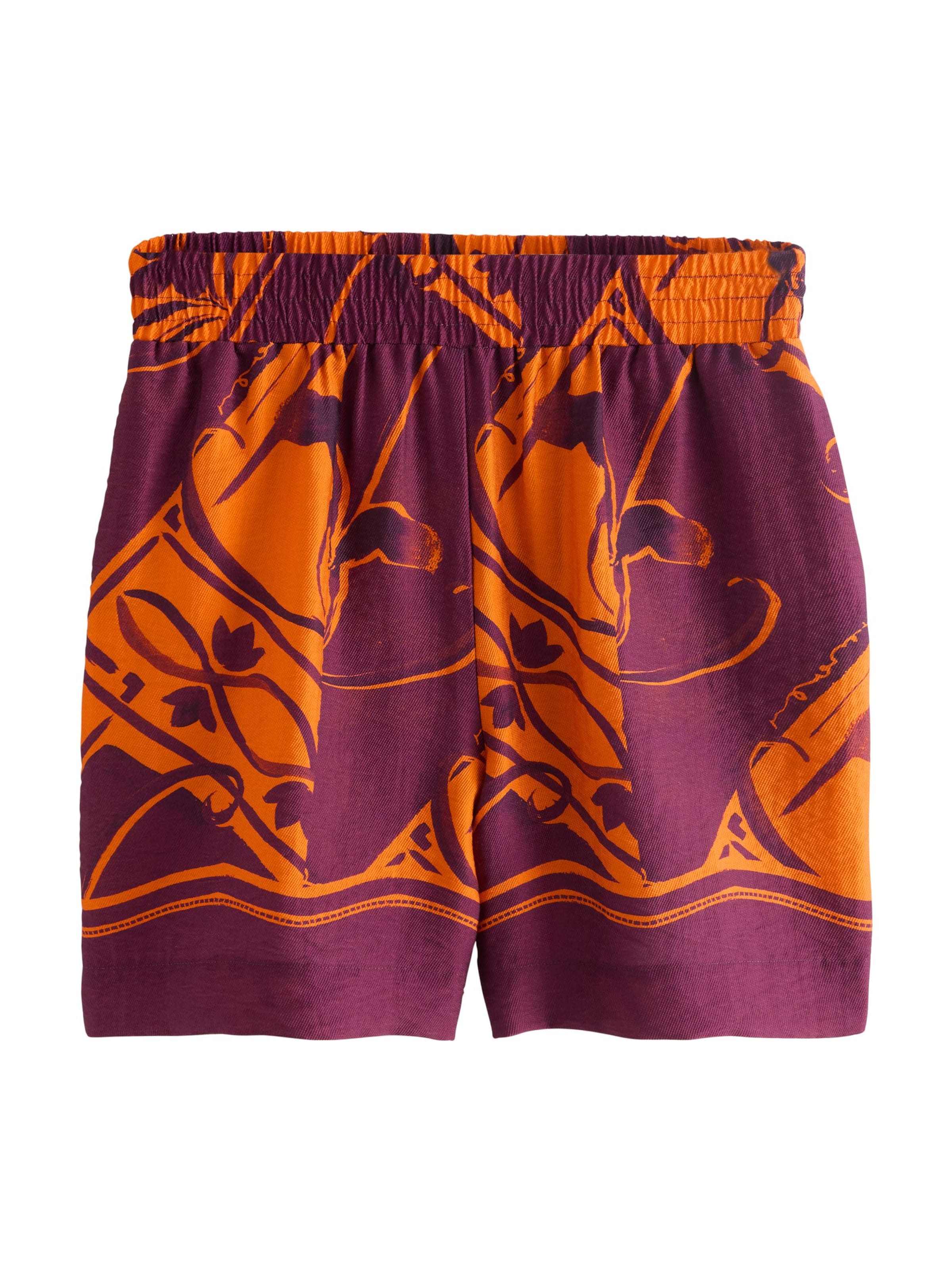 Next Обычный Штаны в Лиловый: спереди