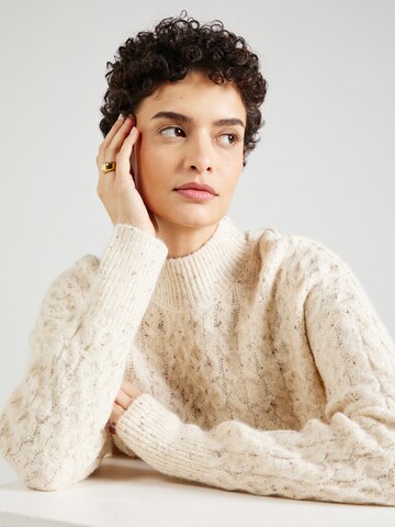 Pull-over 'Joetta' MSCH COPENHAGEN en beige