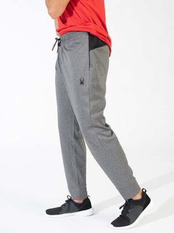 Spyder Regular Workout Pants in Grey