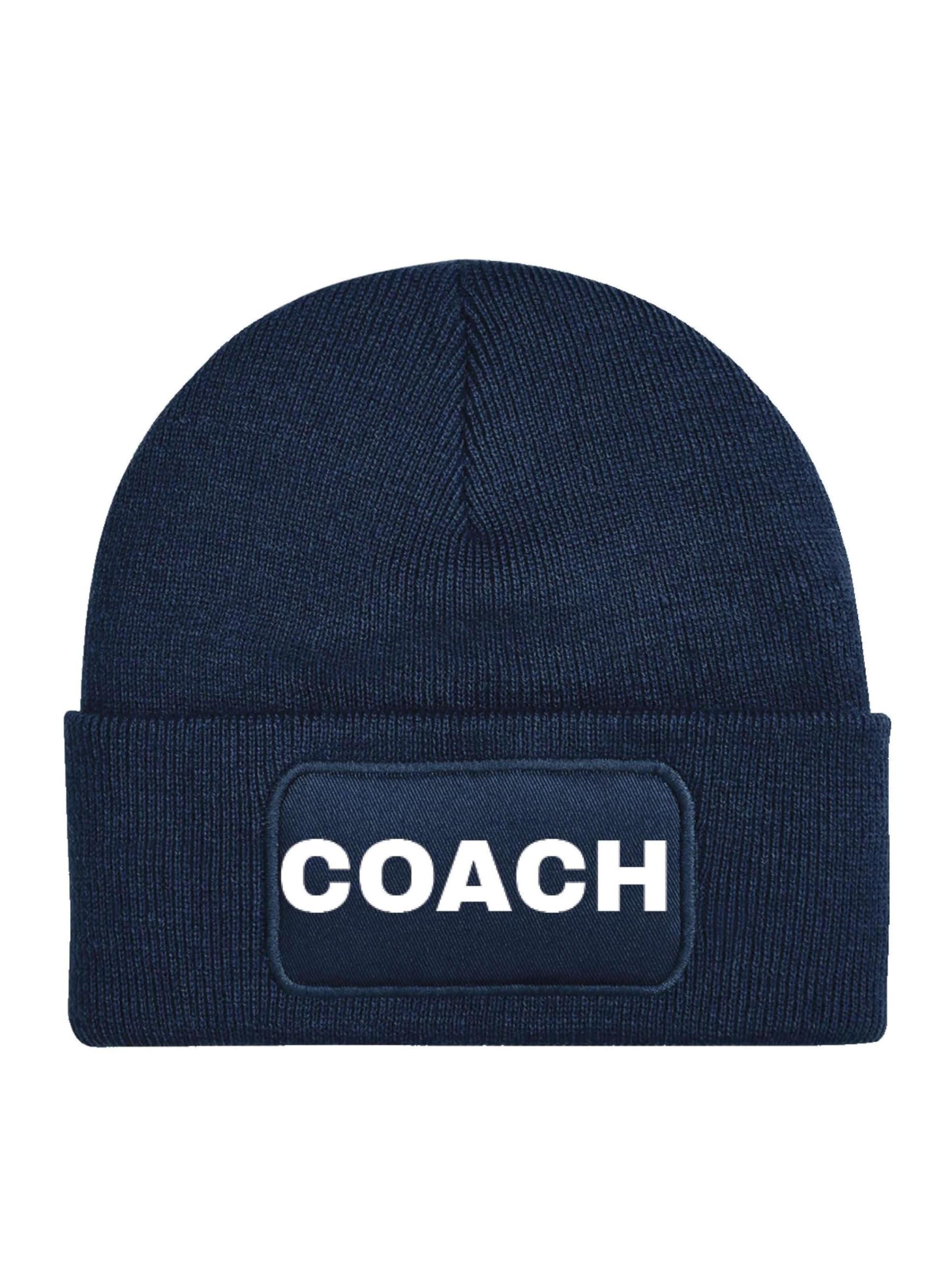 Youth Designz Mütze 'Coach'‌ in Blau: Vorderseite