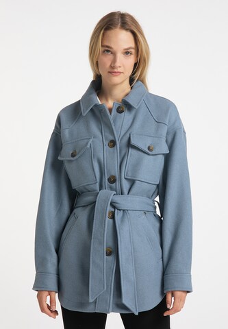DreiMaster Vintage Übergangsjacke in Blau: Vorderseite