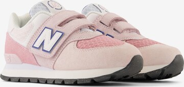 new balance Sneaker '574 Hook & Loop' in Pink