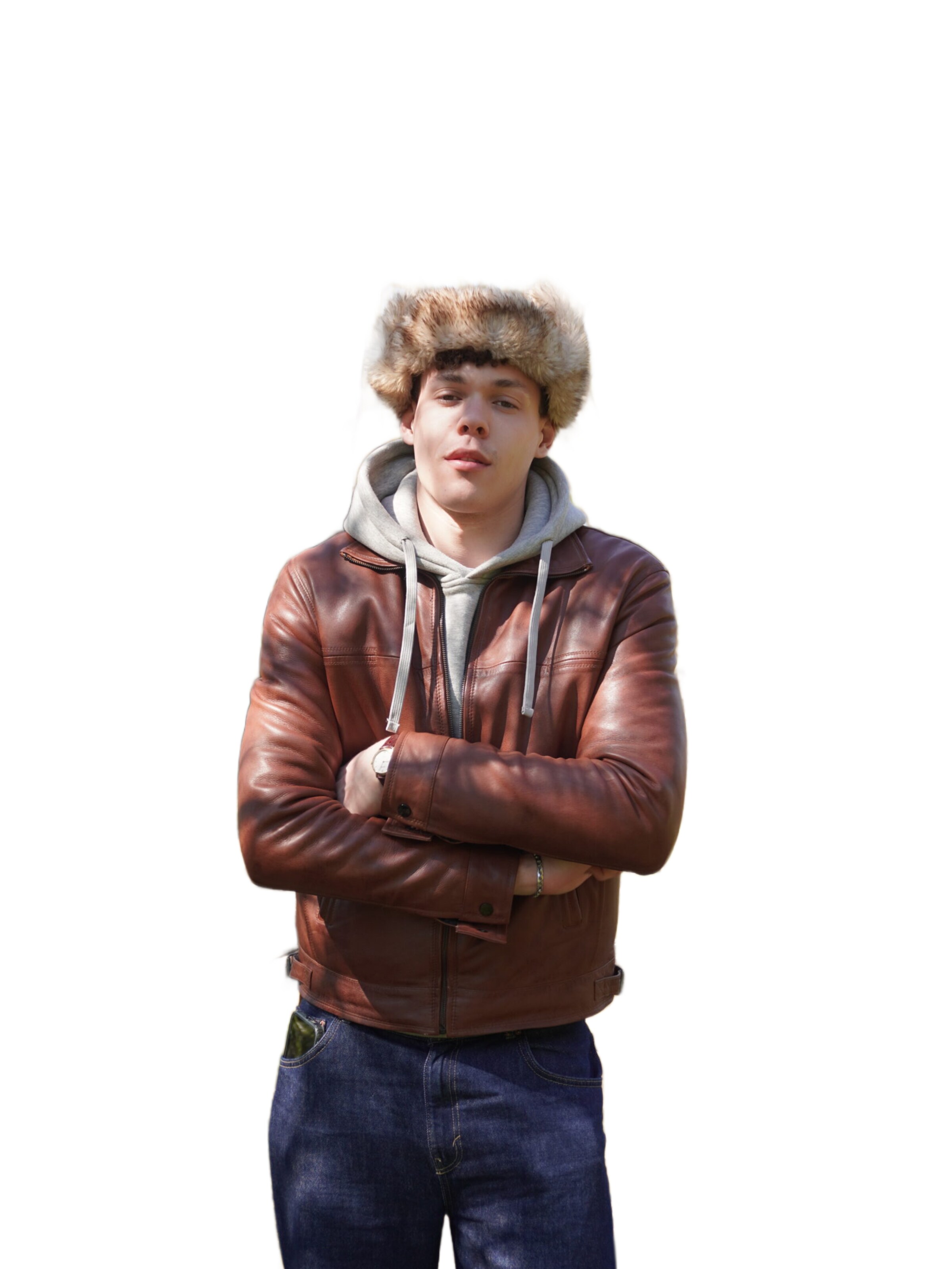 CYCAS D'OR Übergangsjacke 'Kent'‌‌‌‌‌‌‌‌ in Braun