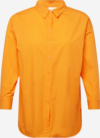 ONLY Carmakoma Bluse 'MINSA' in Orange: predná strana