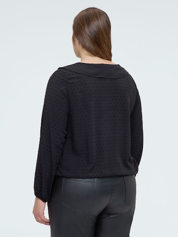 Chemisier Fiorella Rubino en noir