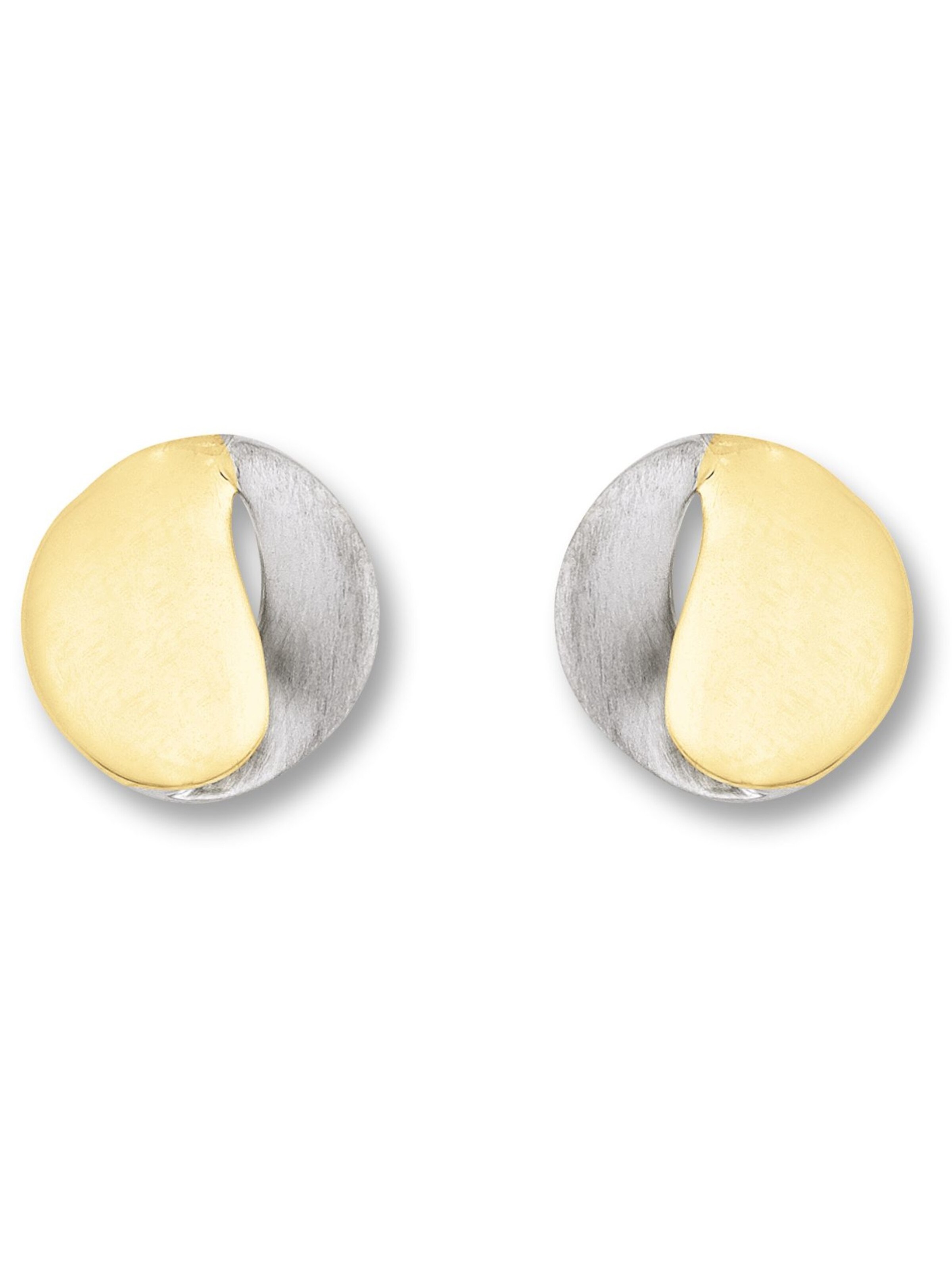 ONE ELEMENT Earrings in Gold: front