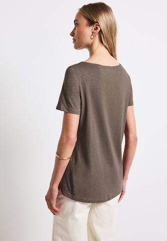 STREET ONE Shirt 'Gerda' in Brown
