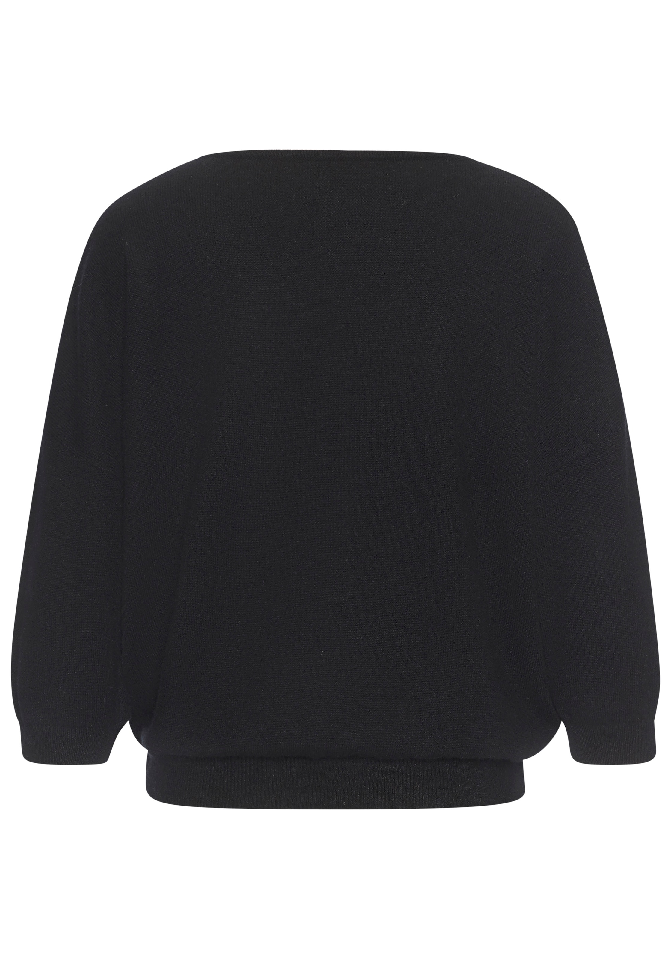 LASCANA Pullover in Schwarz