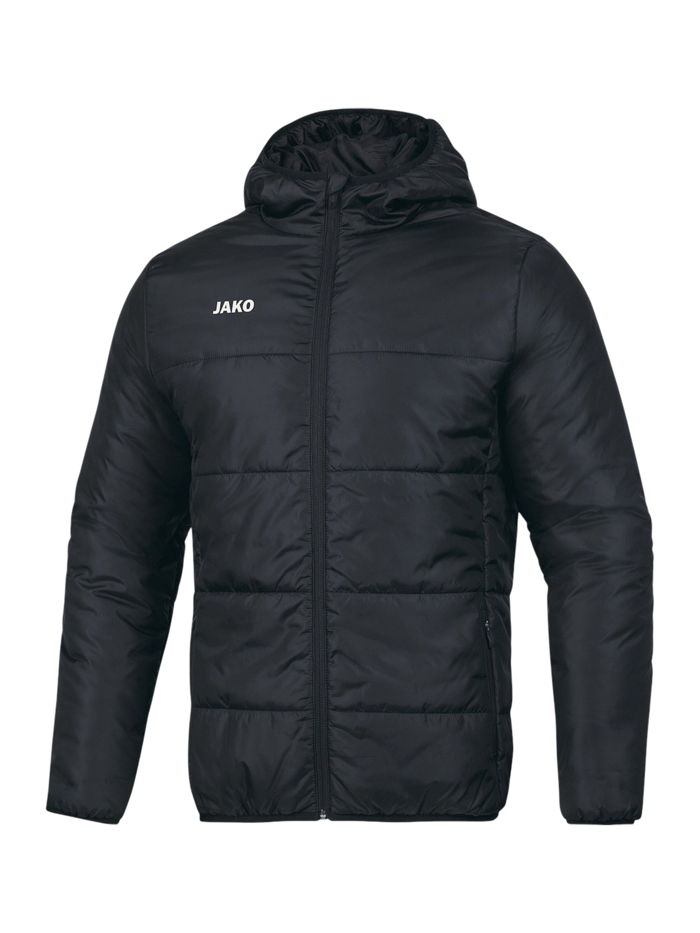 JAKO Sportjacke in Schwarz: Vorderseite