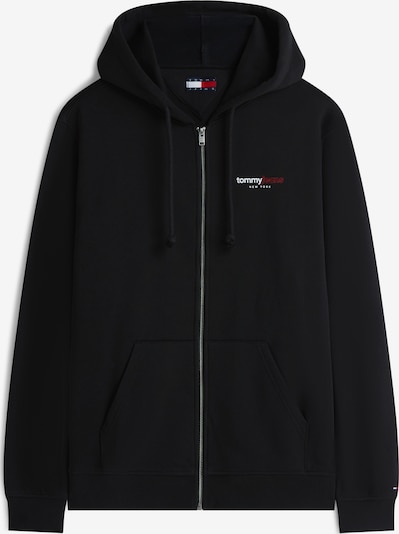 Tommy Jeans Gornji dio trenirke 'Back Logo Zip-thru' veličine XS u crvena / crna / bijela, Pregled proizvoda