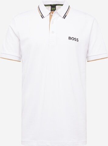 BOSS Shirt 'PaddyPro' in Wit: voorkant