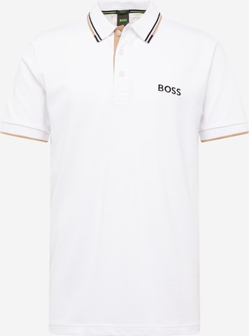 BOSS Green - Camiseta 'PaddyPro' en blanco: frente