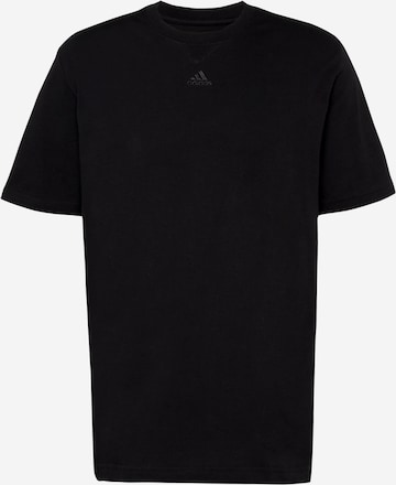 ADIDAS SPORTSWEAR Λειτουργικό μπλουζάκι 'All Szn' σε μαύρο: μπροστά