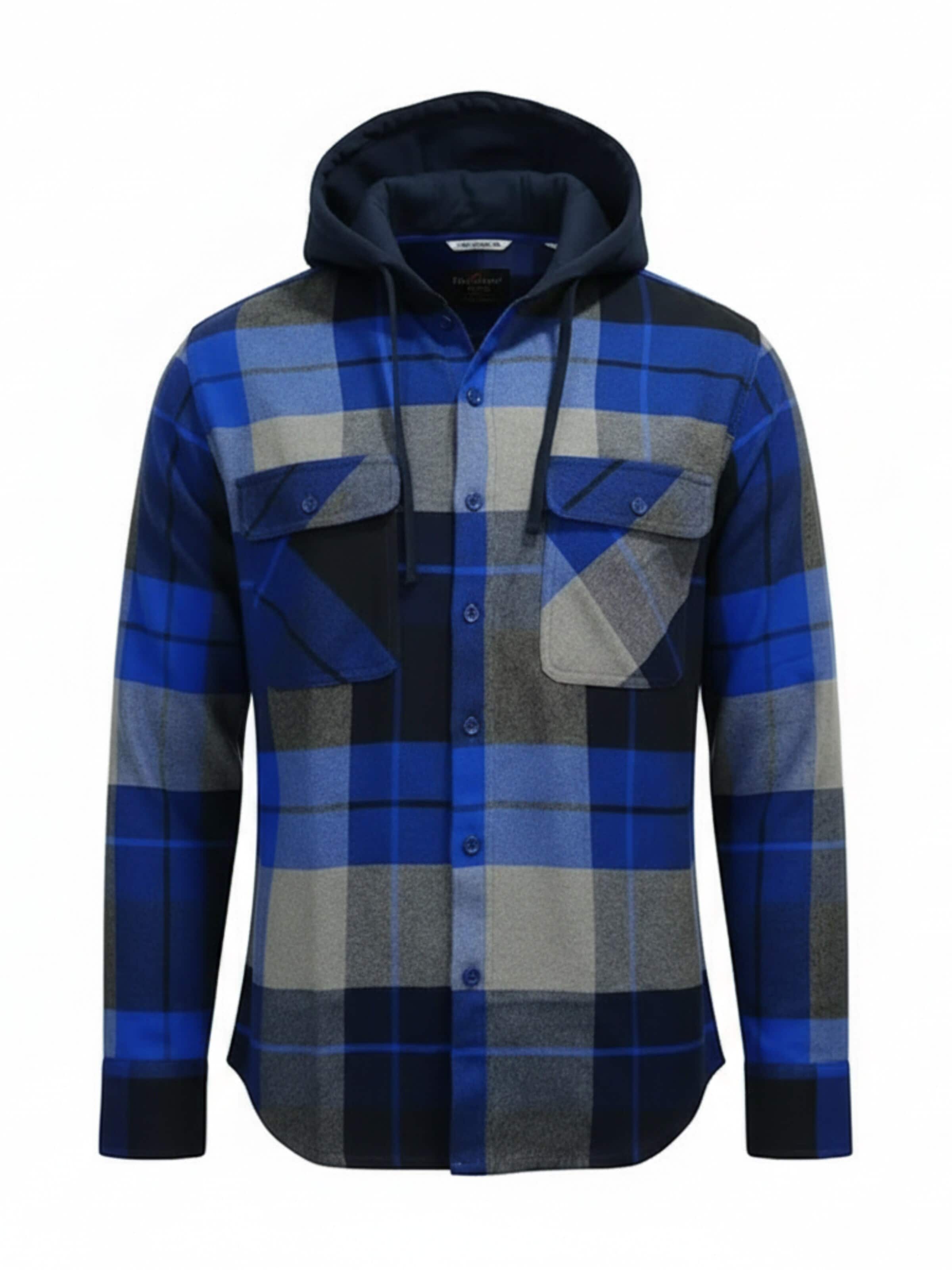 Regular fit Camicia di Radwa in blu: frontale