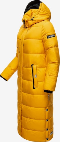 NAVAHOO Zimný kabát 'Isalie' - Žltá