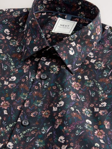 Next Slim fit Overhemd in Blauw