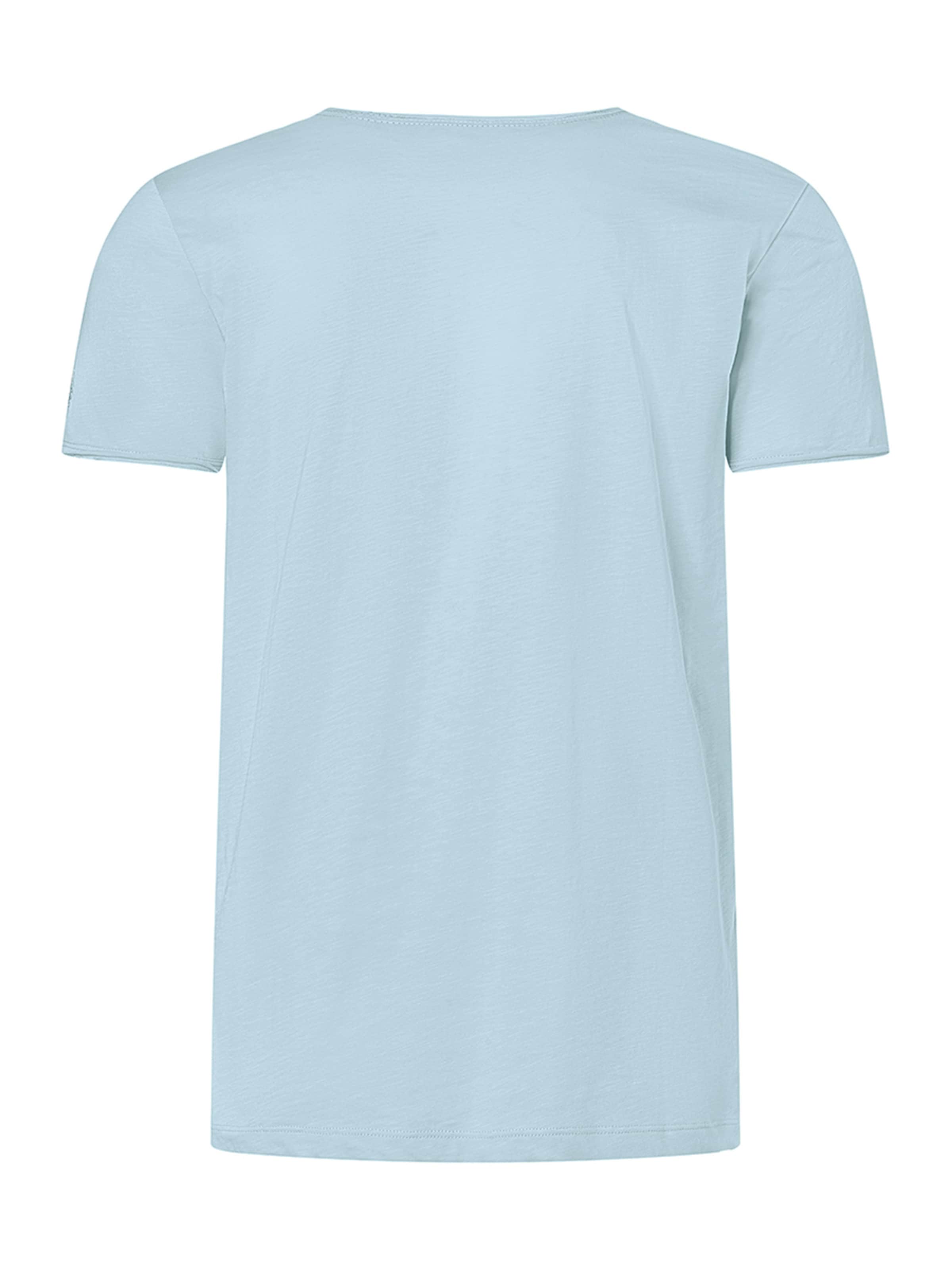 TIMEZONE Shirt 'Ripped' in Blue