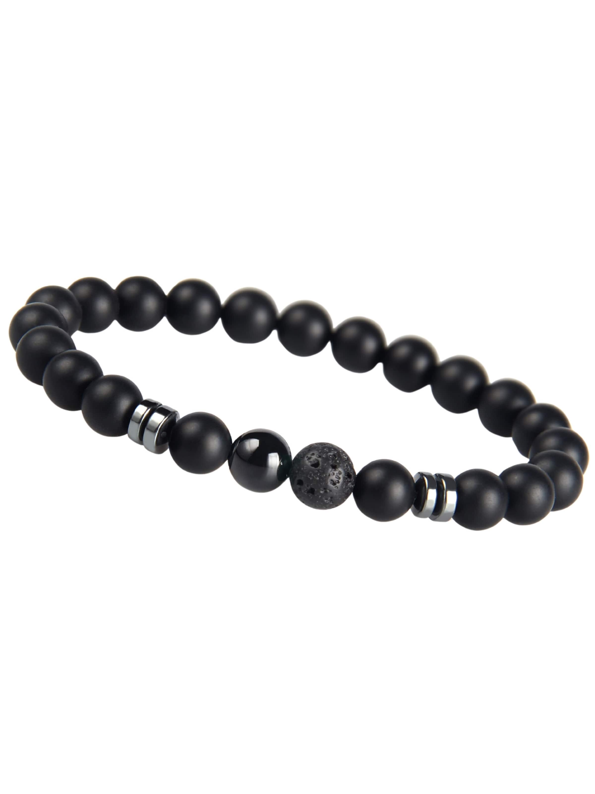 Bracelet GOOD.designs en noir : devant