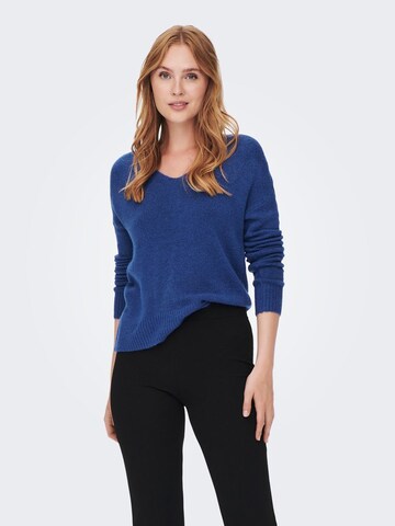 Pull-over JDY en bleu : devant