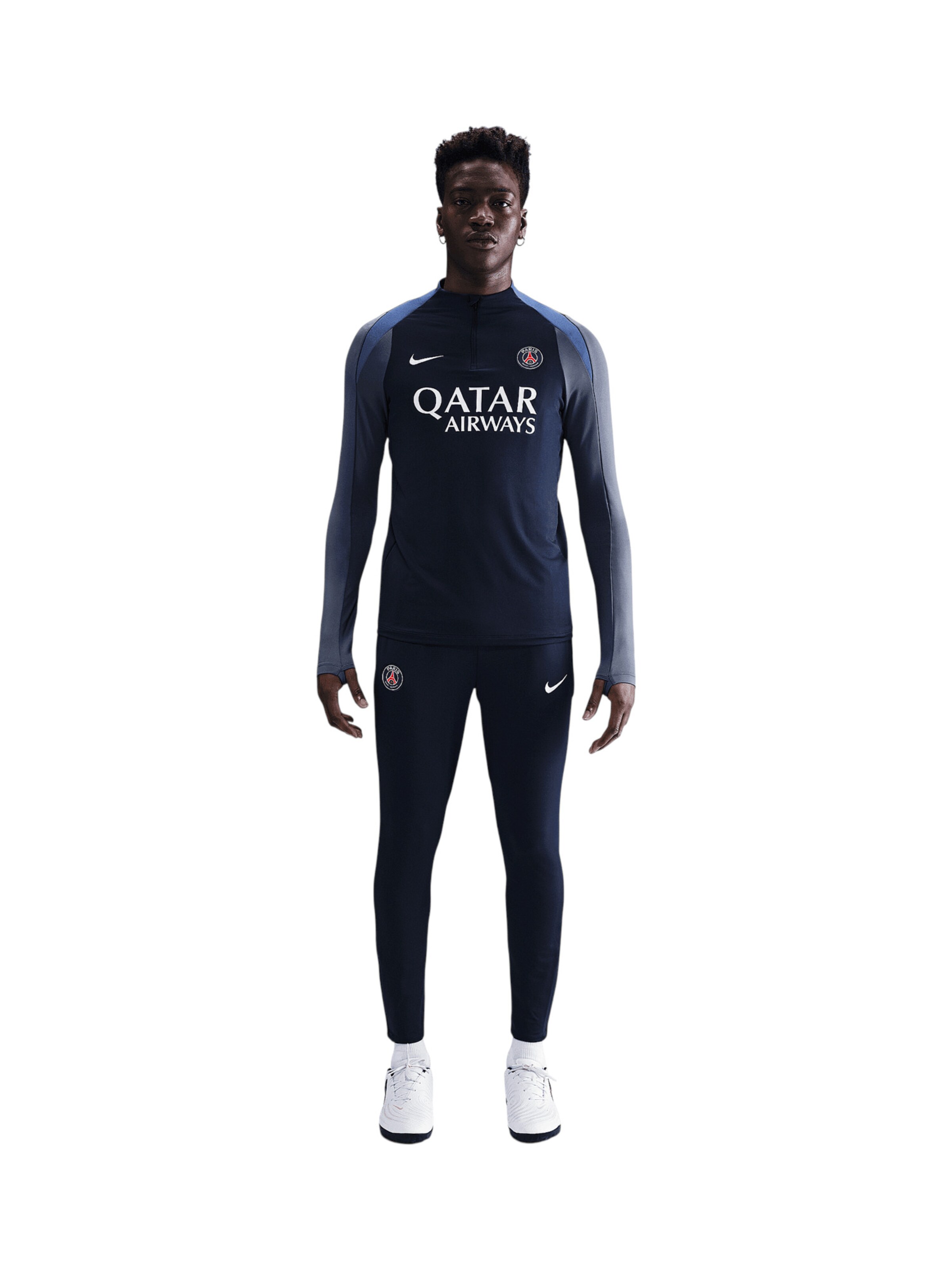 NIKE Slimfit Sporthose 'Paris Saint-Germain Strike' in Blau: Vorderseite