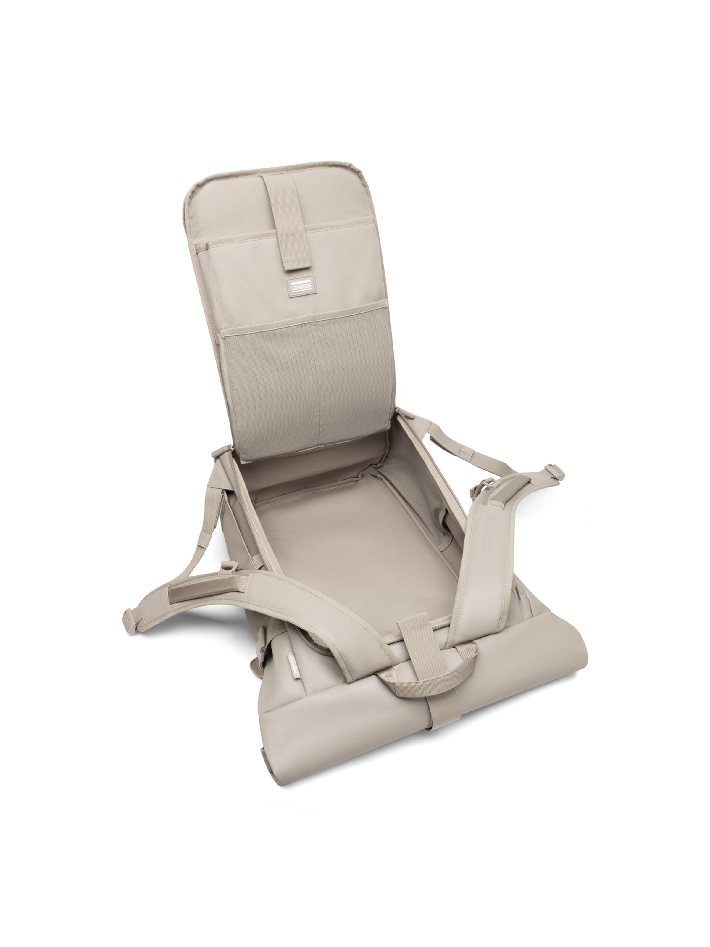 OAK25 Рюкзак 'LumoSense Rolltop' в Бежевый
