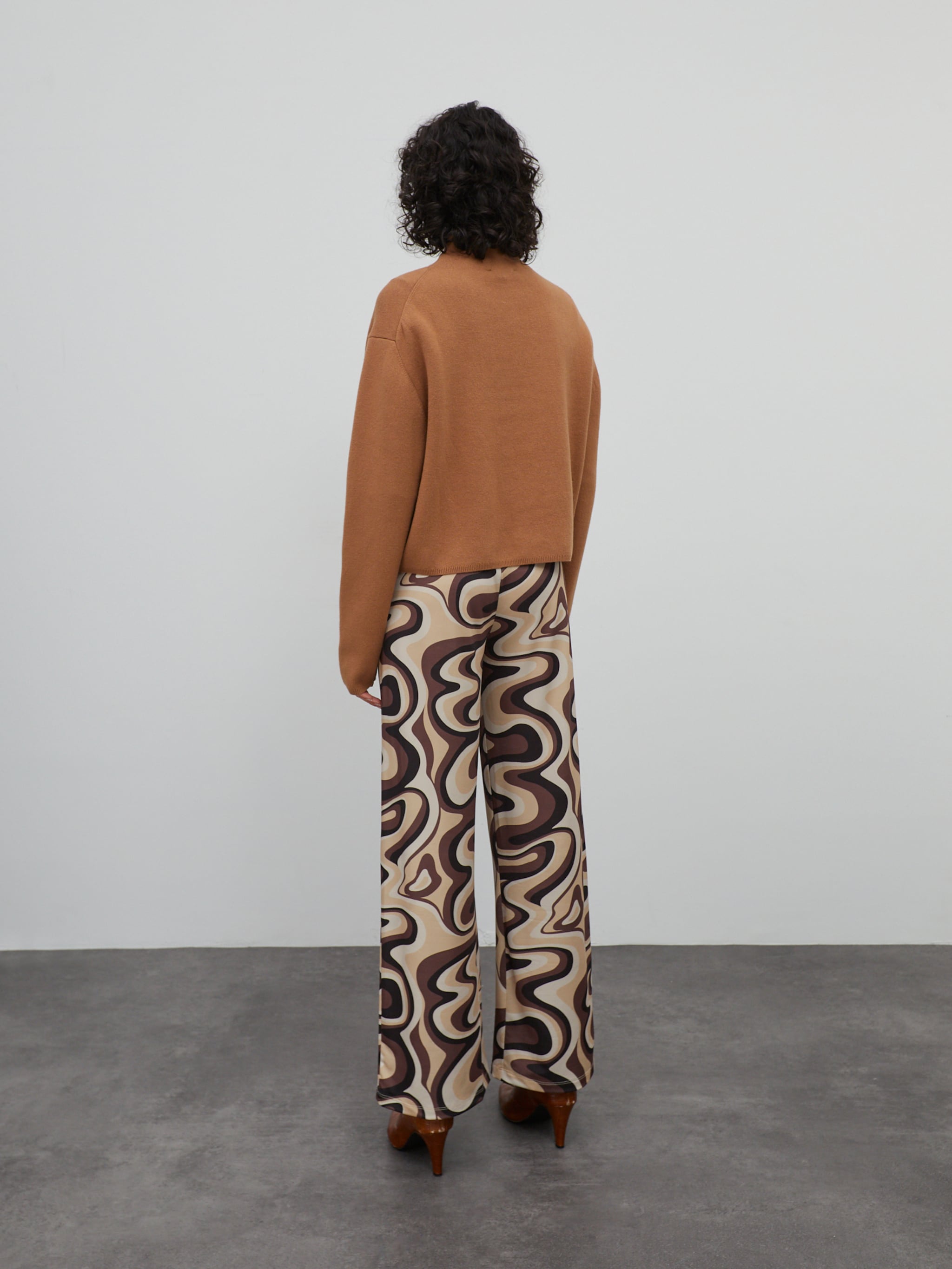 EDITED Produits Pull-over 'Alexandra' marron