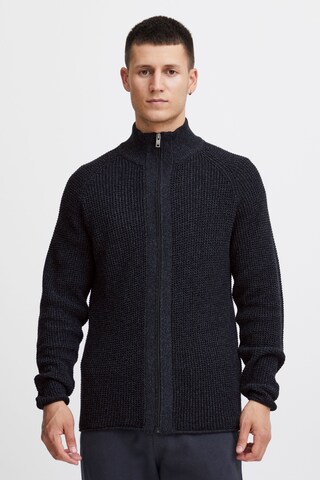 !Solid Knit Cardigan 'Kotcha' in Black: front