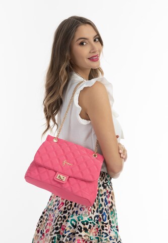 faina Shoulder Bag in Pink