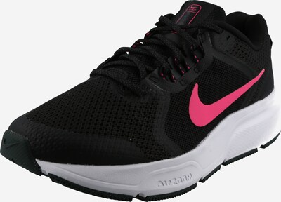 NIKE Sporta apavi 'Zoom Span 4', krāsa - neona rozā / melns, Preces skats