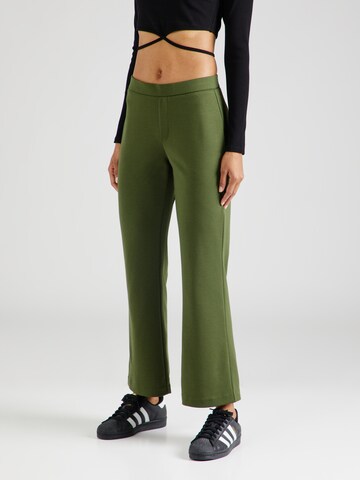 Fransa Flared Trousers 'BLAZER' in Green: front