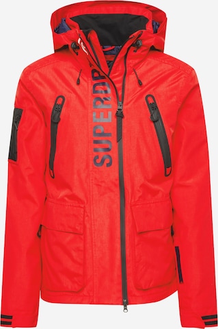 Superdry Snow Outdoor jacket 'Ultimate Rescue' in Red: front